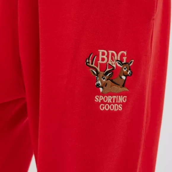 BDG/Urban Outfittrs Bonfire Scenic Embroidery Sweatpants - Picture 5 of 17